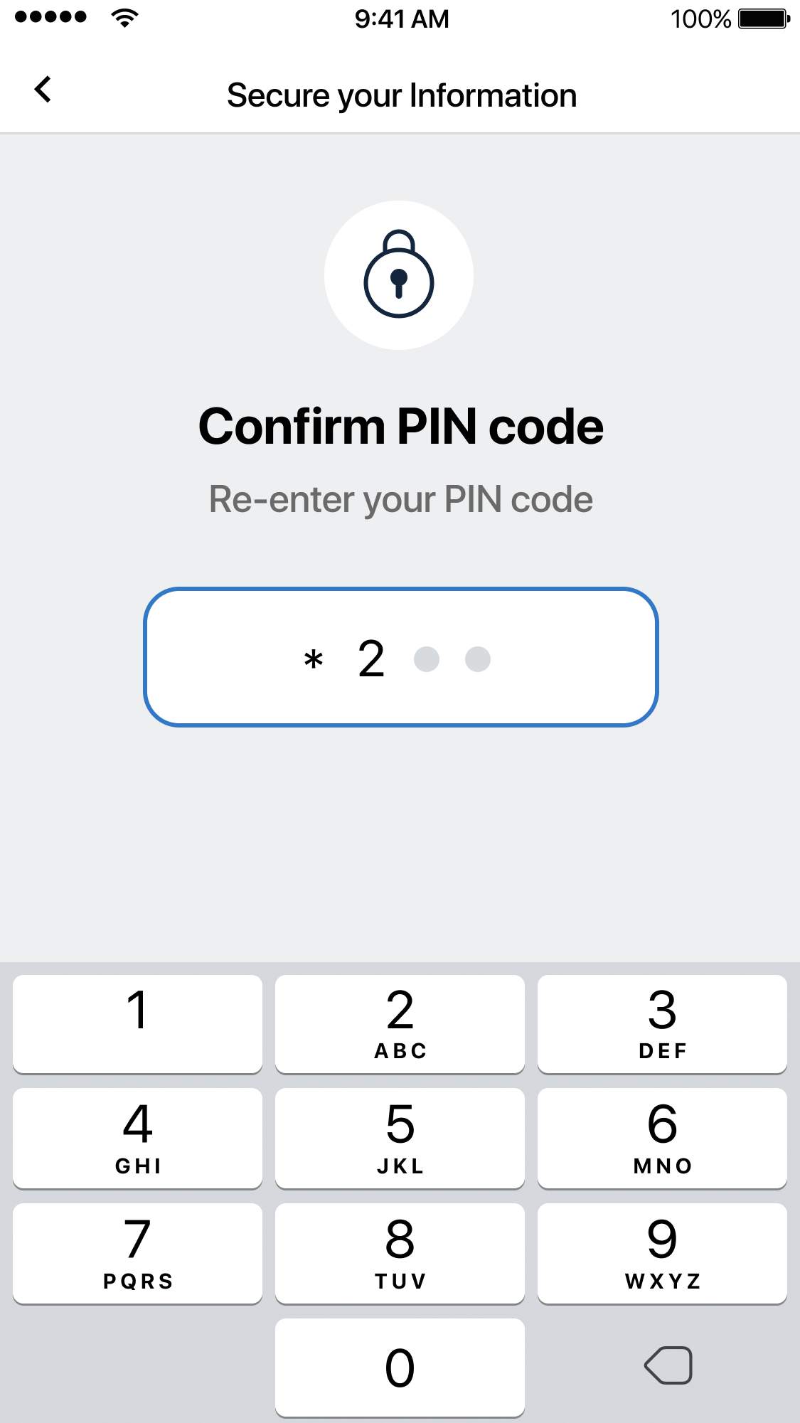 Confirm-PIN-code