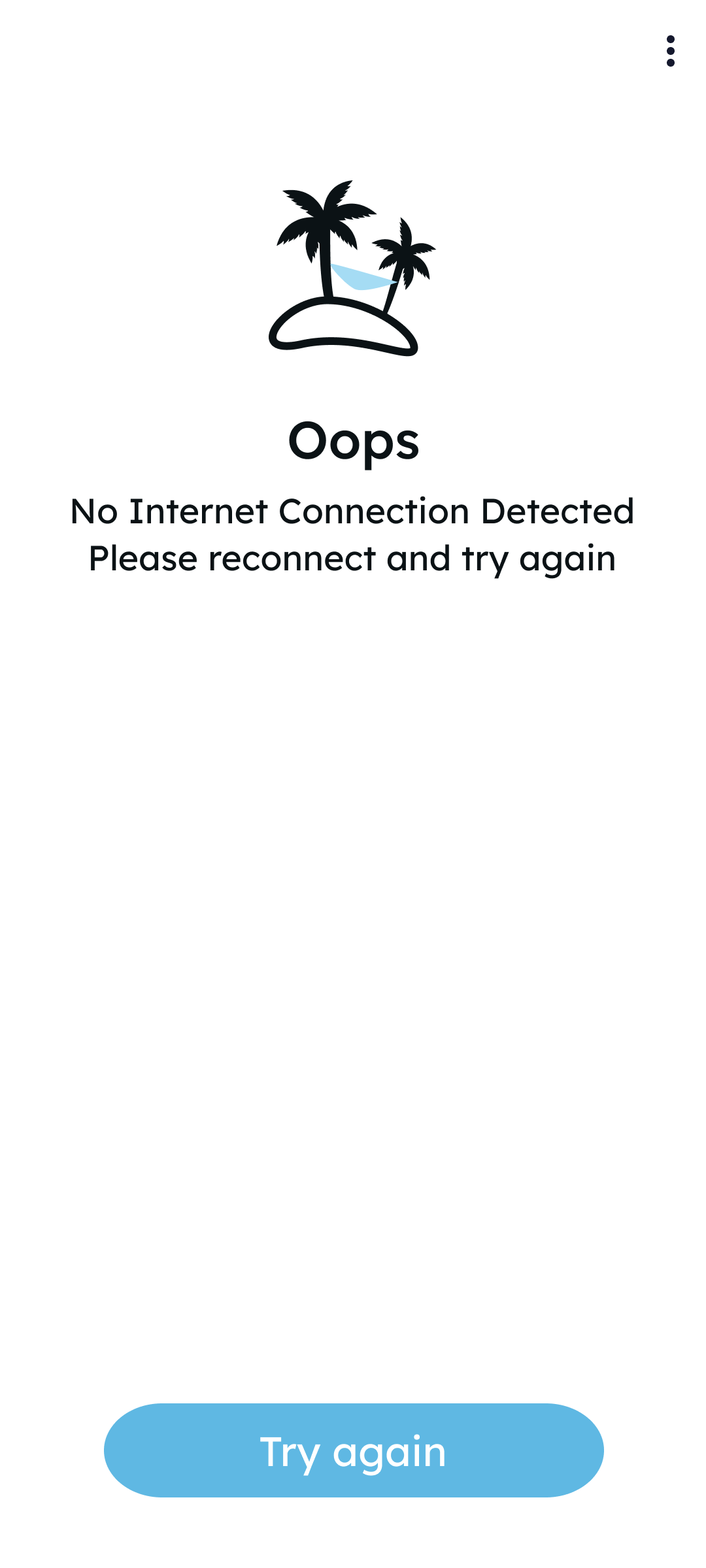 no internet