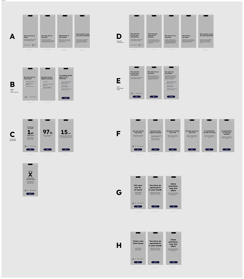 Wireframe options